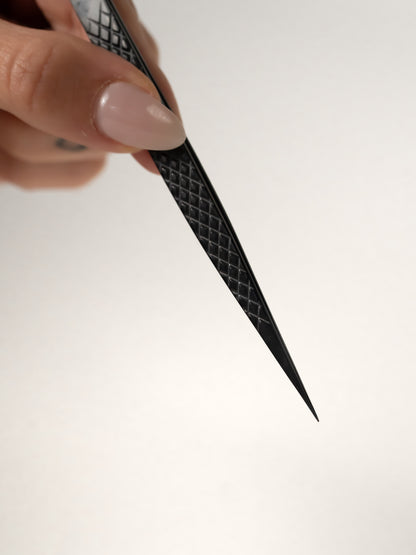 Straight Isolation Lash Extensions Tweezer